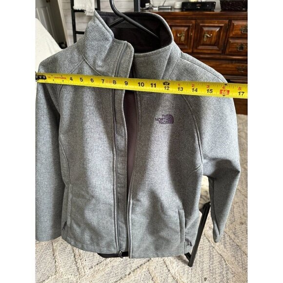 The North Face Windwall Softshell Waterproof Gray Women's Jacket Size M - Picture 4 of 6